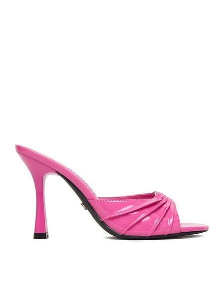 Juicy Couture Klapki EO-LS955554-9 Różowy. Czerwone klapki damskie Juicy Couture, bez wzorów, z syntetyku, bez obcasa. Za 249.99 zł.