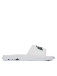 Lacoste Klapki 7-49CMA0038 Biały. Białe klapki i japonki męskie Lacoste, z tworzywa sztucznego. Za 179.99 zł.