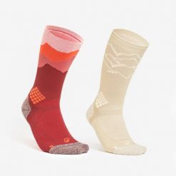 Skarpety turystyczne Quechua Hike 500 długie Limit. x 2 pary. Skarpetki męskie QUECHUA, bez wzorów, z elastanu. Za 79.98 zł.