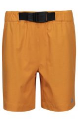 2058 Spodenki unisex Dynia, krótkie, elastyczny pas, regulowany pasek. Żółte szorty damskie 2117 OF SWEDEN, bez wzorów. Za 187.99 zł.