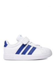 Adidas Sneakersy C-STREETTALK EL C KJ9607 Biały. Białe buty sportowe chłopięce Adidas, ze skóry, bez zapięcia. Za 199.99 zł.