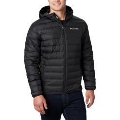 Kurtka uniwersalna męska Columbia Lake 22. Czarne kurtki męskie Columbia, m, bez wzorów, z materiału, klasyczne, z kapturem. Za 859.00 zł.