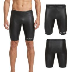 Spodenki neoprenowe męskie AQUASTIC OceanFlex 5/3 mm GLIDE SKIN. Czarne kąpielówki męskie AQUASTIC, l, bez wzorów, z materiału, do pływania. Za 229.99 zł.