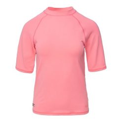 Damska Koszulka Uver UV. Czerwone bluzki damskie AQUAWAVE, bez wzorów, sportowe, bez kołnierzyka, bez ramiączek. Za 78.99 zł.