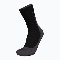 ICEBREAKER Skarpety męskie Merino Hike+Light Crew Black/obsidian r.42-44. Czarne skarpetki męskie Icebreaker, bez wzorów, z elastanu. Za 134.30 zł.