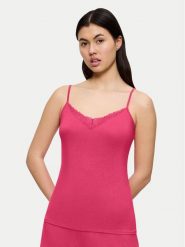 Triumph Koszulka piżamowa Aura Spotlight 10221405 Różowy Regular Fit. Czerwone koszule nocne damskie Triumph, bez wzorów, bez ramiączek. Za 99.99 zł.