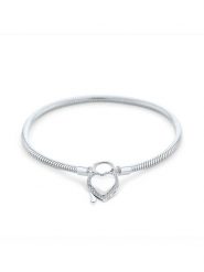 CHARM'S Srebrna bransoletka z elementem ozdobnym rozmiar: onesize. Szare bransoletki damskie CHARM'S, srebrne. Za 245.96 zł.