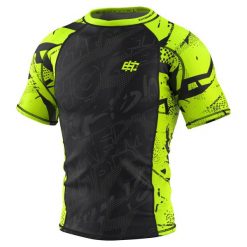 Koszulka Męska Rashguard MMA na Siłownię EXTREME HOBBY NEO. Zielone bielizna termoaktywna męska EXTREME HOBBY, m, bez wzorów, z bawełny. Za 199.00 zł.