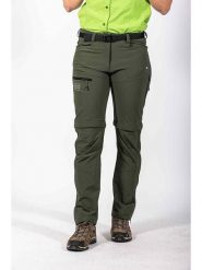 Maul Sport Spodnie funkcyjne Zipp-Off "Oakville 2XT" w kolorze zielonym rozmiar: 17. Zielone spodnie dresowe damskie Maul Sport, bez wzorów, z tkaniny. Za 282.99 zł.