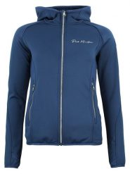 Peak Mountain Kurtka polarowa "Acampo" w kolorze granatowym rozmiar: L. Niebieskie kurtki damskie Peak Mountain, l, bez wzorów, z materiału, bez kaptura. Za 165.99 zł.