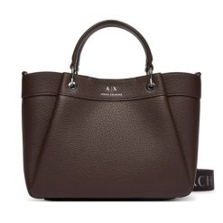 Torebka Armani Exchange. Brązowe torebki klasyczne damskie Armani Exchange, bez wzorów, bez dodatków. Za 729.99 zł.