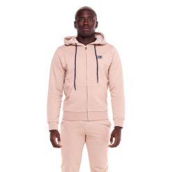 Bluza z bawełna z kaptur na co dzień na siłownię. Brązowe bluzy z kapturem męskie LEONE 1947 APPAREL, m, z bawełny. W wyprzedaży za 273.65 zł.