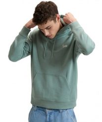 MESKA BLUZA LEE ESSENTIAL LEE HOODIE DESERT SAGE 112376421. Bluzy bez kaptura męskie Lee, s. Za 149.99 zł.
