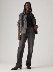 Levi's Dżinsy "501" - Comfort fit - w kolorze antracytowym rozmiar: W27/L34. Czarne jeansy damskie Levi's. Za 199.95 zł.