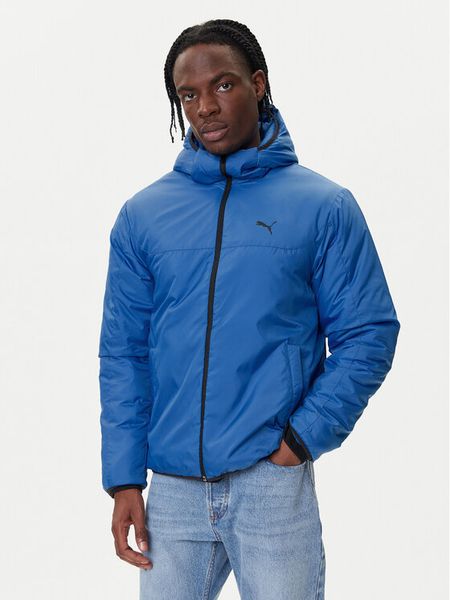 Puma Kurtka przejściowa Ess 688296 13 Niebieski Regular Fit. Niebieskie kurtki męskie Puma, m, bez wzorów, z syntetyku, bez kaptura. Za 209.99 zł.