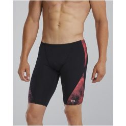 Spodenki treningowe do kolan TYR Waveform 610 - jammery. Czarne szorty męskie TYR, bez kołnierzyka. Za 239.00 zł.