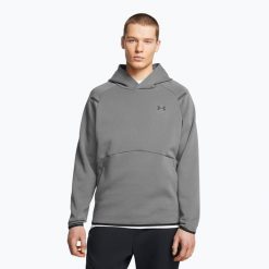 Bluza Under Armour Unstoppable Fleece Jgr. Szare bluzy bez kaptura męskie Under Armour. Za 269.99 zł.
