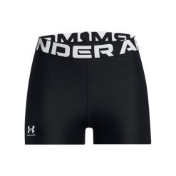 Damskie Szorty Under Armour HeatGear. Białe szorty damskie Under Armour, bez wzorów, z elastanu, sportowe. Za 198.99 zł.