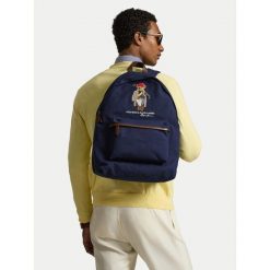 Plecak Polo Ralph Lauren. Niebieskie plecaki męskie Polo Ralph Lauren, bez wzorów. Za 1,199.00 zł.