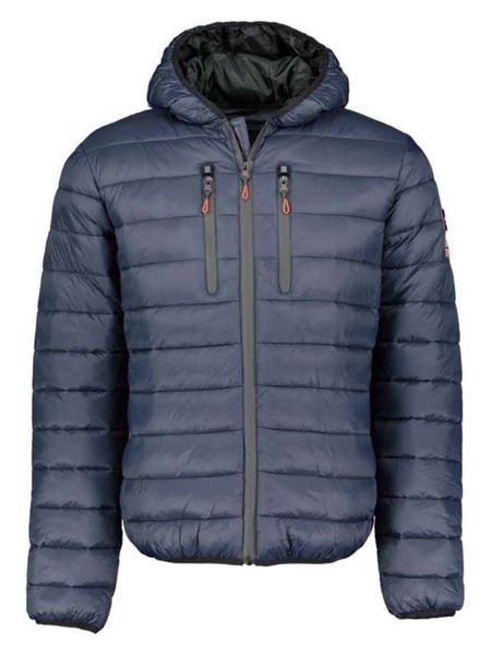 Geographical Norway Kurtka pikowana "Alaric" w kolorze granatowym rozmiar: XXL. Niebieskie kurtki męskie Geographical Norway, xxl, bez wzorów, bez kaptura. Za 226.77 zł.