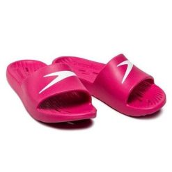 Klapki basenowe unisex speedo Slides one piece. Białe klapki damskie Speedo, bez wzorów, bez obcasa. Za 62.99 zł.