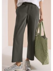 Cecil Spodnie w kolorze khaki rozmiar: XS/L26. Brązowe spodnie materiałowe damskie Cecil, bez wzorów, z materiału. Za 143.95 zł.