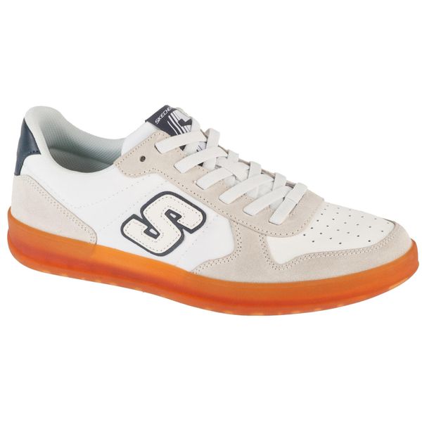 Buty sportowe Sneakersy męskie, New Wave Cup - Calven. Białe buty sportowe na co dzień męskie Skechers, bez zapięcia, trekkingowe. Za 299.99 zł.