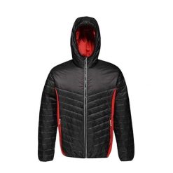 Kurtka Ocieplana Męska Lake Placid. Czarne kurtki męskie Regatta, m, bez wzorów, z puchu, sportowe, bez kaptura. Za 183.99 zł.