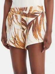 Just Cavalli Szorty sportowe 80PADE02 CF100 Biały Regular Fit. Białe spodenki sportowe damskie Just Cavalli, m, z bawełny. Za 669.99 zł.