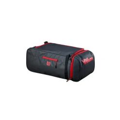 Torba sportowa z polaru Wilson. Czarne torby męskie na ramię Wilson, bez wzorów, z polaru, na ramię. Za 408.50 zł.