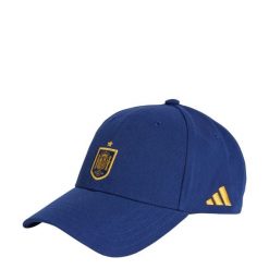 Czapka Spain Football. Niebieskie czapki męskie Adidas, bez wzorów, z materiału. Za 178.00 zł.