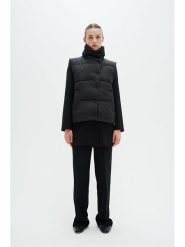 InWear Kamizelka pikowana w kolorze czarnym rozmiar: 34. Czarne kamizelki damskie InWear. Za 145.60 zł.