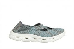 Półbuty Rock Djerba Reptile 032034, Niebieski, Materiał - 39. Niebieskie półbuty damskie Rock Spring, bez wzorów, z materiału, rockowe, bez obcasa. W wyprzedaży za 134.10 zł.