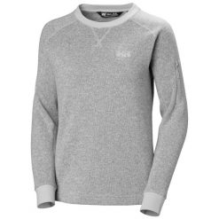 Bluza damska Helly Hansen Varde. Szare bluzy bez kaptura damskie Helly Hansen, z dzianiny. Za 510.50 zł.