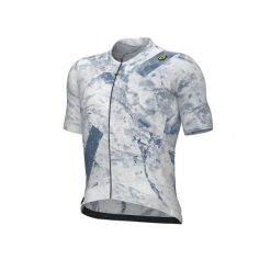 Koszulka rowerowa męska Alé Cycling PR-E Marble. Niebieskie t-shirty sportowe męskie ALÉ CYCLING, m, bez ramiączek, rowerowe. Za 548.99 zł.