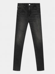 Calvin Klein Jeans Jeansy Mr Slit IG0IG02267 Czarny Skinny Fit. Czarne spodnie dziewczęce Calvin Klein Jeans, z bawełny. Za 189.99 zł.
