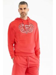 Moschino Bluza w kolorze czerwonym rozmiar: S. Czerwone bluzy z kapturem męskie MOSCHINO, s. Za 206.91 zł.