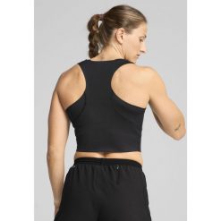 Damski skrócony top bez rękawów PUMA x HYROX ULTRASPUN PUMA Black. Czarne topy damskie Puma, l, bez wzorów, bez kołnierzyka. W wyprzedaży za 144.00 zł.