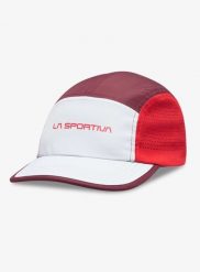 Czapka z daszkiem do biegania La Sportiva Skyline Cap. Białe czapki męskie La Sportiva, bez wzorów, z materiału. Za 164.99 zł.