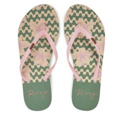 Japonki Roxy. Czerwone kalosze damskie Roxy, bez wzorów. Za 49.99 zł.