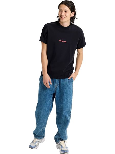 Burton Koszulka "Cultivator 26" w kolorze czarnym rozmiar: XS. Czarne bluzki damskie Burton, xs, bez wzorów, z bawełny, bez kołnierzyka. Za 95.95 zł.