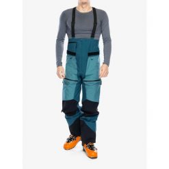 Spodnie narciarskie męskie Peak Performance Vertical GORE-TEX Pro Bib Pants. Zielone spodnie materiałowe męskie Peak Performance, bez wzorów, z gore-texu, sportowe. Za 2,151.99 zł.