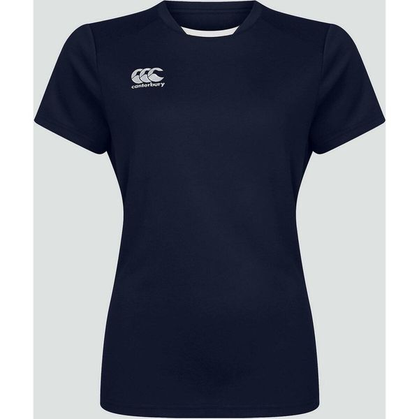 Koszulka damska Canterbury Club Dry. Niebieskie t-shirty damskie CANTERBURY, bez wzorów, bez kołnierzyka. Za 213.00 zł.
