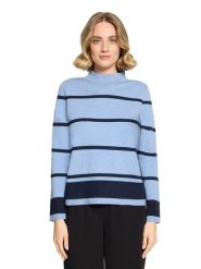 Betty Barclay Sweter w kolorze błękitnym rozmiar: 46. Niebieskie golfy damskie Betty Barclay, bez kołnierzyka. Za 219.95 zł.