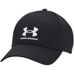 1381645 Czapka Z Daszkiem. Czarne czapki męskie Under Armour, bez wzorów. Za 142.99 zł.