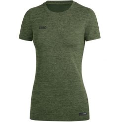 Koszulka damska Jako Premium Basics. Zielone t-shirty damskie Jako, bez wzorów, bez kołnierzyka. Za 219.50 zł.