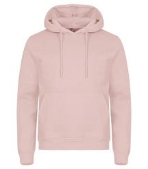 Clique Miami Hoody - Bluza z kapturem z bawełny i poliestru z recyklingu. Czerwone bluzy z kapturem męskie CLIQUE, l, z bawełny. Za 166.63 zł.