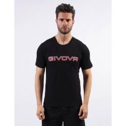 T-shirt Givova Spot bawełniany czarny 3XL. Czarne t-shirty męskie Givova, m, bez wzorów, z bawełny, bez kołnierzyka. Za 130.99 zł.