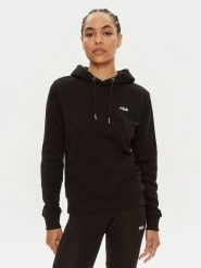 Fila Bluza FAW0703 Czarny Regular Fit. Czarne bluzy bez kaptura damskie Fila, s, z bawełny. Za 189.99 zł.