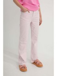 Josephine & Co Spodnie "Serge" w kolorze jasnoróżowym rozmiar: 42. Różowe spodnie materiałowe damskie Josephine & Co, bez wzorów, z materiału. Za 239.99 zł.